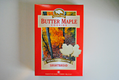 Butter Maple Cookies