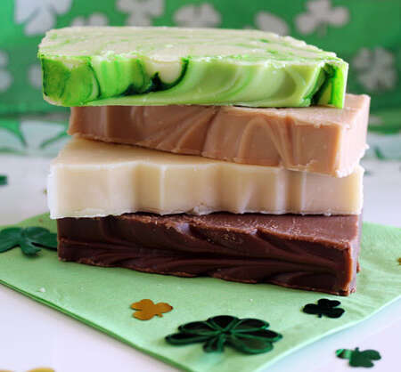 St. Patrick's Day Sale Buy 3 pieces of fudge get 1 free!
