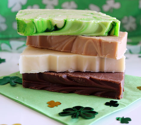 St. Patrick's Day Sale Buy 3 pieces of fudge get 1 free!