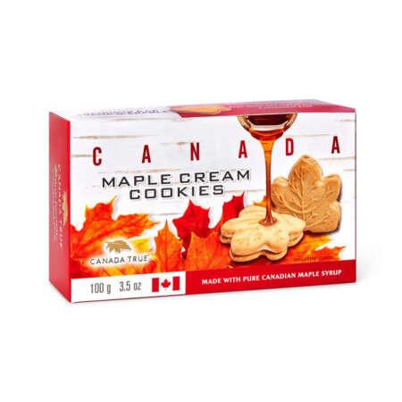 Maple Cream Cookies with Maple Syrup